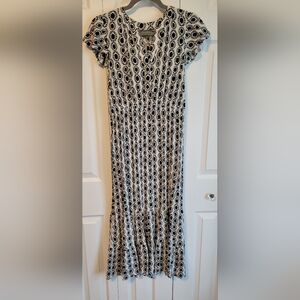 Maxi Dress Style & Co Black and White with pockets size MP